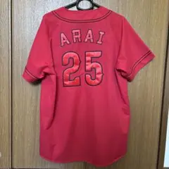 【24時間以内/匿名配送】広島カープ 新井貴浩 ハイクオリティユニフォーム L