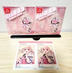 未使用✨VTuberくじ A賞B賞 鹿野まほろ 4点セット