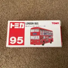No.95 ロンドンバス 赤ロゴ 新品未開封 絶版 1台