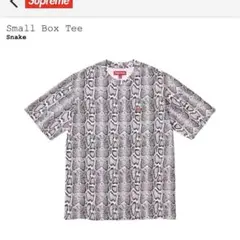 Supreme small box tee snake Sサイズ
