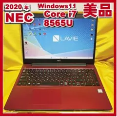 美品 NEC Windows11 ノートパソコン SSD Office2024
