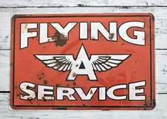 【新品】FLYING A SERVICE☆フライングAサービス☆サインプレート