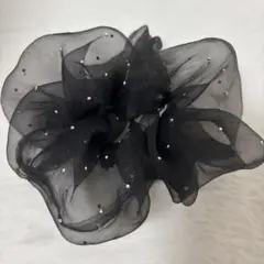 ラメ ビジューシュシュ
