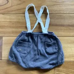 tete a tete ストラップ付きボトムス パンツ グレー 70〜80