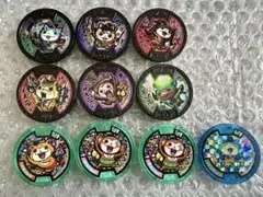妖怪ウォッチ　メダル　モモタロニャン系　ウラシマニャン　キンタロニャン　セット