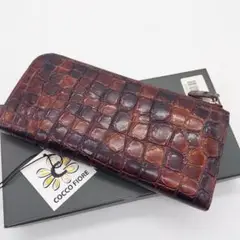 美品　COCCO FIORE 長財布　箱付き