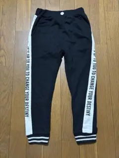 キッズカジュアルパンツ ブラック120cm