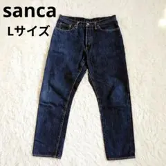 美品✨️サンカ デニムパンツ 15.5OZ DENIM TAPERED 5P L