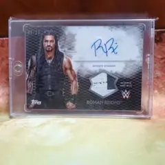 ロマンレインズ　サイン&レリックカード　44/50 TOPPS WWE 2025年最新】ロマンレインズの人気アイテム - メルカリ