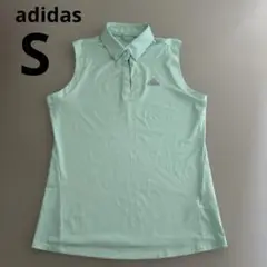 ✨美品✨ほぼ未使用✨ノースリーブ　ポロシャツ　アディダス　ゴルフ 速乾