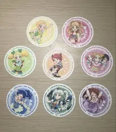 アイカツ！ ナンジャタウンコラボ　コースター　8点セット