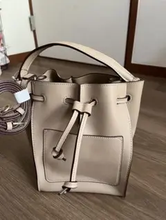 しまむら×スザンヌ　巾着2wayショルダーバッグ