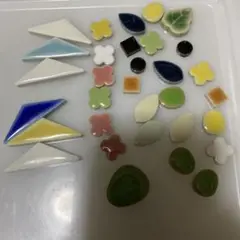 タイル 袋詰め