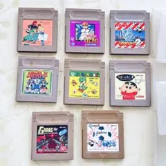 ゲームボーイソフト ８本セット ケース5点