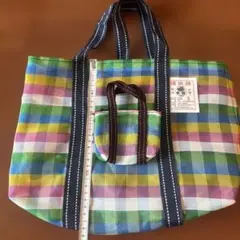 台湾　漁師バックとミニポーチセット