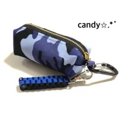 ゴルフボールケース ミニティーホルダー付き✩.*˚(ブルー)