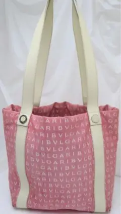 ブルガリBVLGARI レッタレロゴマニア トートバッグ