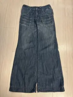 45R 45rpm jeans flare denim pants size 1