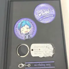 ツイステ フロイド バースデー グッズ 缶バッジ