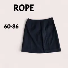 ロペ　ROPE　ミニスカート　スウェード　ブラック　黒　シンプル