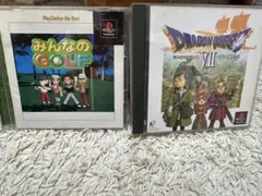 ドラゴンクエストVII みんなのGOLF 2枚セットプレイステーション