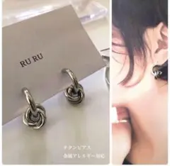 シルバー3連　シルバーフープピアス　サージカルステンレスピアス