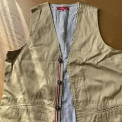 anti-label JEAN ベージュ ベスト Lサイズ