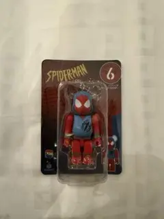 Happyくじ　マーベル　スパイダーマン　「BE@RBRICK」　6新品未開封