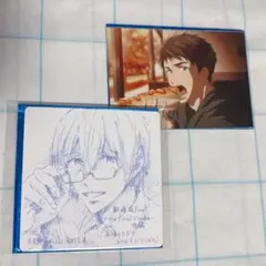 劇場版 Free!FinalStroke入場者特典 コースター