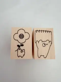 ainoあいの紙ものやさん スタンプ はんこセット
