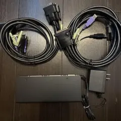 ELECOM 4ポート 1920x1200 DVI KVM-DVHDU4