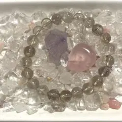 沖縄ティダストーン《Thida stone》スモーキークォーツルチル入り8ミリ