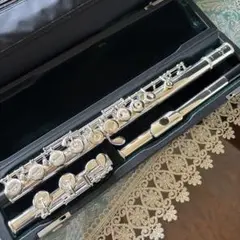 1ABM013 Pearl PF-505 フルート ケース付き　状態良好 1ABM013 Pearl PF-505 フルート ケース付き状態良好
