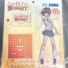 とある科学の超電磁砲T プラチナムザッカ アクリルジオラマ 御坂美琴②