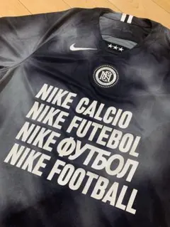 NIKE CALCIO FOOTBALL シャツ ぼかし染 XL USED 美品
