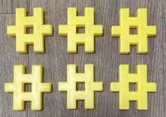 ニューブロック パーツ 40 黄✖️6個