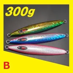 スローピッチジャーク ジグ 300g 3種セットB