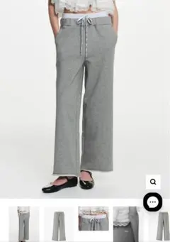 Bibiy. 新品　現行品JULIET DOUBLE WAIST PANTS BIBIY. MADE | JULIET DOUBLE WAIST PANTS NAVY｜Bibiy.