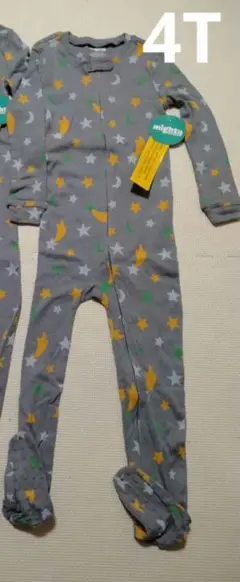 【新品】ベビー　パジャマ　つなぎ　カバーオール