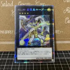 遊戯王　（新）No.39 希望皇ホープ　プリズマティックシークレットレア　1枚