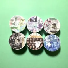海外　コラージュ　ロールシール　6コセット