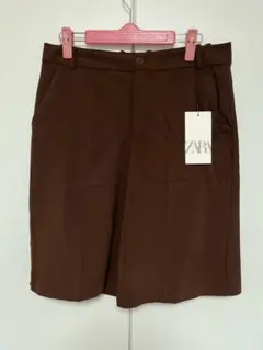 ZARA ブラウン ショートパンツ Mサイズ