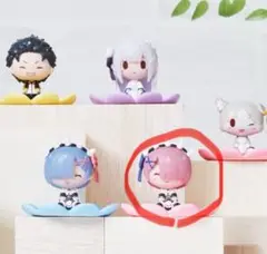 リゼロ 一番くじ F賞アクスタ、G賞 ちょこのっこフィギュア ラム　2点セット