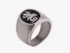 【美品】アニエスベー レザールリング（Lézard Ring） シルバー