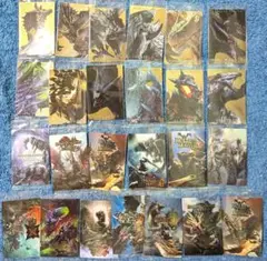 【未開封】モンスターハンター ウエハース カード 25枚セット