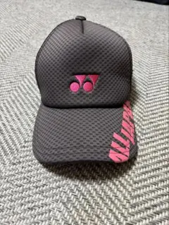YONEX メッシュキャップ ダークブラウン ピンク
