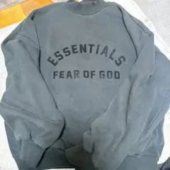 ESSENTIALS ブラック スウェット S