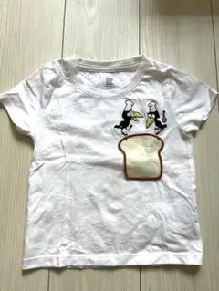 カラスのパン屋さん刺繍Tシャツ