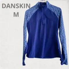 DANSKIN ハーフジップジャケット M ブルー