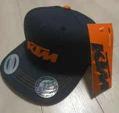 新品未使用 KTM POWERWEAR キャップ 黒/オレンジ パワーウェア